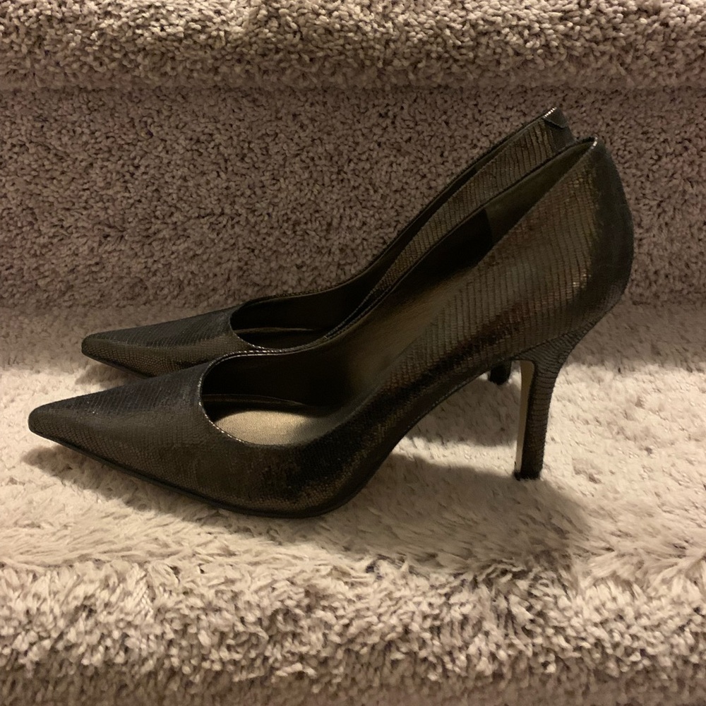 Nine West - Metallic Heels - Picture 4 of 6